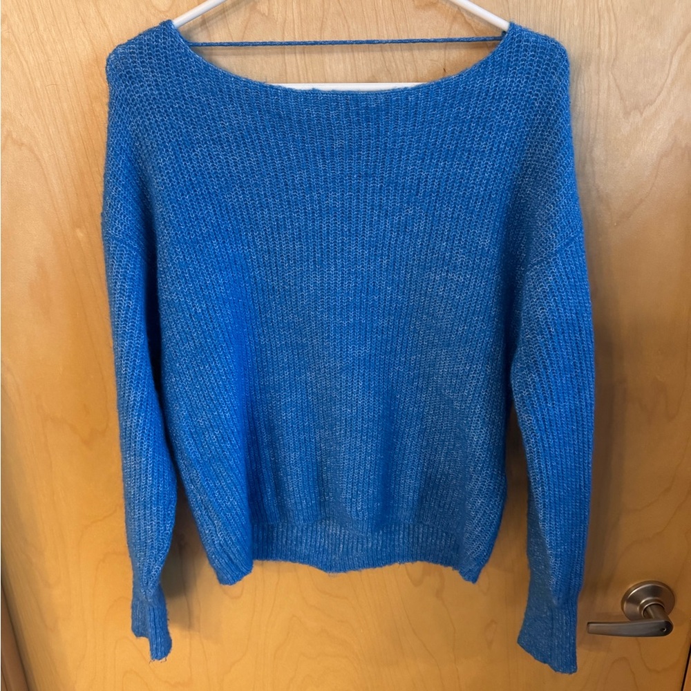 Vero Moda Vibrant Blue Crew Neck Sweater